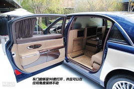 汽车打开后车门宽度多少