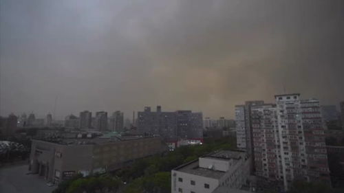 直击风沙过境现场 直击风沙过境现场